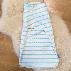 NüRoo® Scalloped Stripe 3-in-1 Swaddler